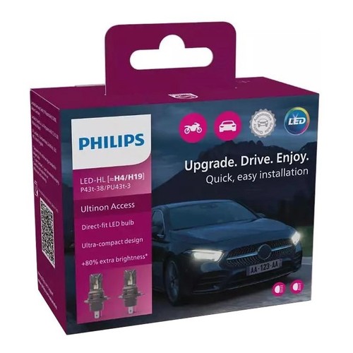 Kit lampade led h19 - lampade,