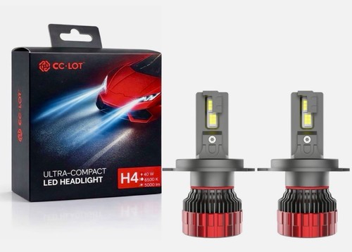Lampadine led h19 con - 2, h4