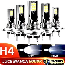 COPPIA LAMPADINE H4 LED 110W