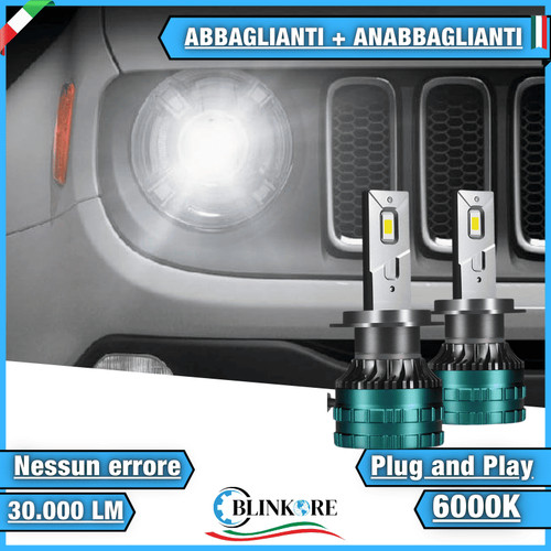 Kit lampade led 6000k - led, h4