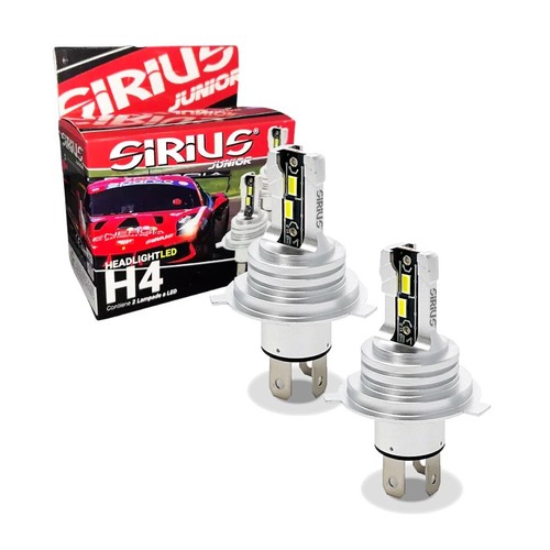 Kit led sirius 12v 6000k - h4,