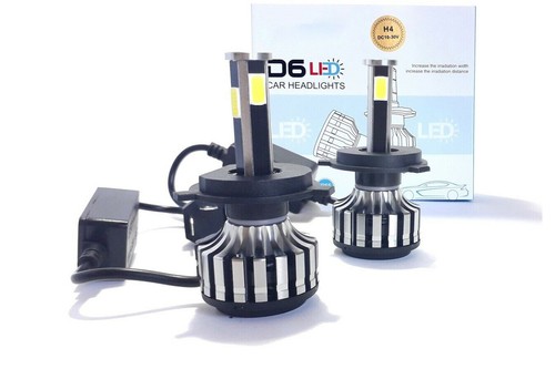Coppia lampadine fari - h4, d6