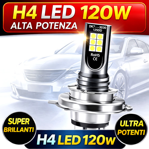 Lampadina led 60w 12v fari - 60w,