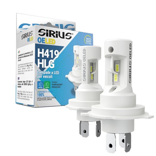 Kit led auto h19 - h4-h19, 6000k