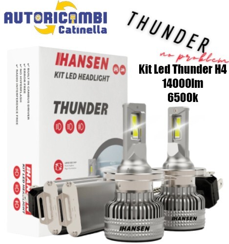 Kit led thunder 6500k - h4,
