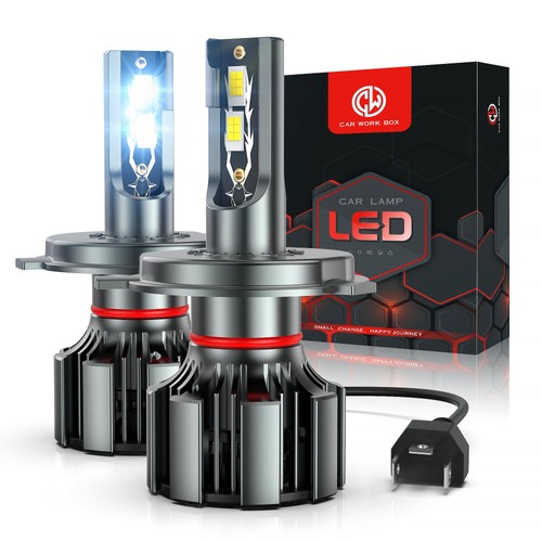Led 16000lm 80w lampadine - h4,