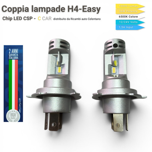 Lampade led easy 10000 - h4,